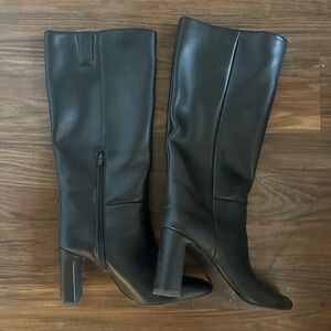 Black Knee-High Women's Boots